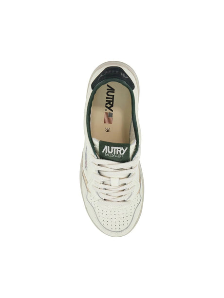 AUTRY-Leather Medalist Sneakers-JOHN JULIA