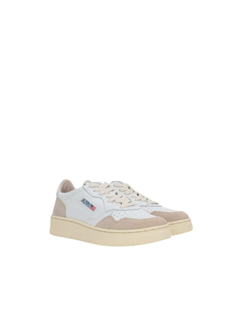 Medalist Leather and Suede Sneakers-AUTRY-JOHN JULIA