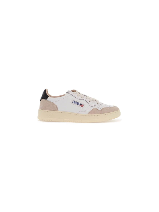 AUTRY-Medalist Low Leather Sneakers-JOHN JULIA