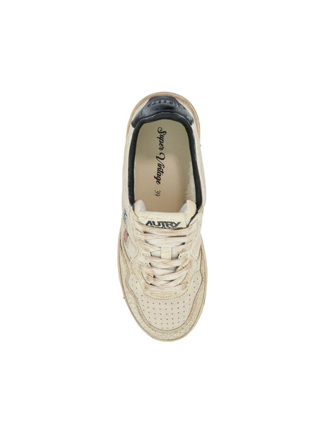 Vintage Leather Sneakers-Autry-JOHN JULIA