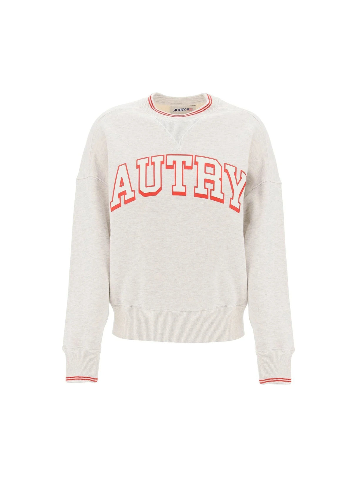 AUTRY-Varsity Sweatshirt in Cotton-Blend French Terry-JOHN JULIA