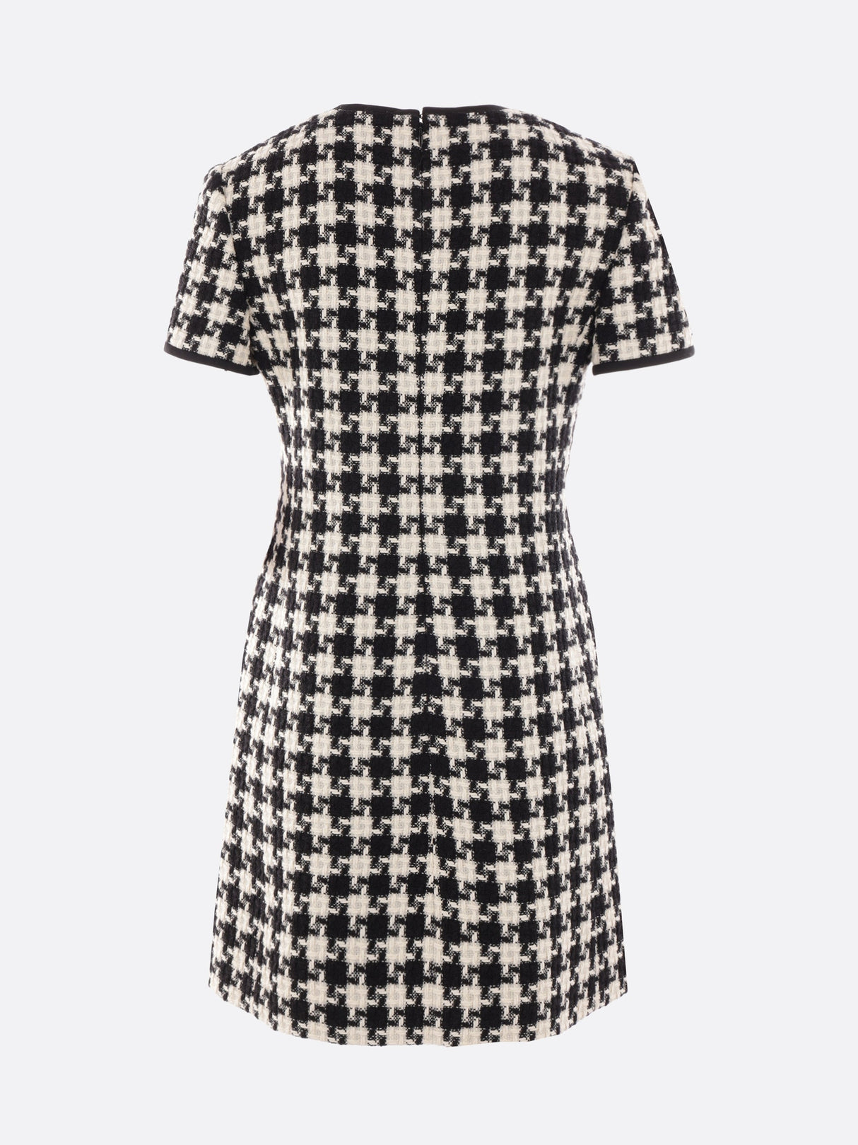 Damier Tweed Minidress-Valentino Garavani-JOHN JULIA