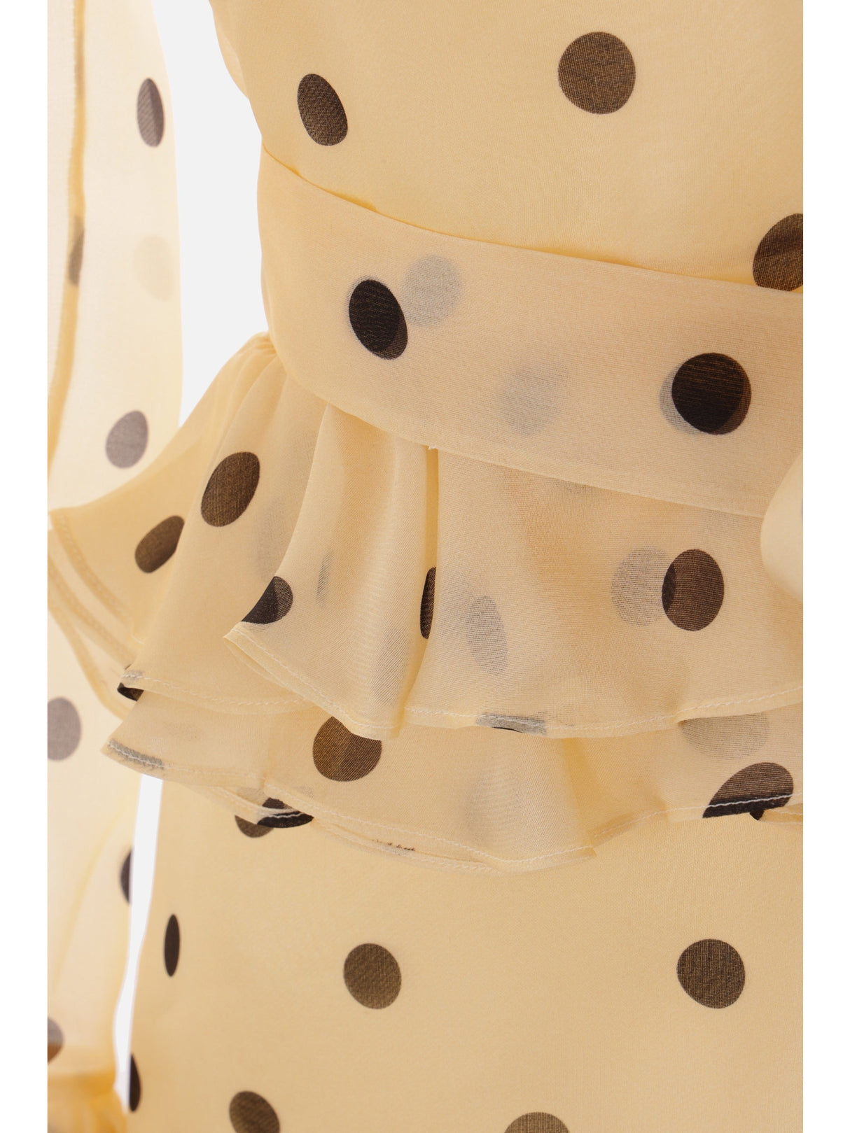 Pois Spots Print Organza Minidress-VALENTINO GARAVANI-JOHN JULIA