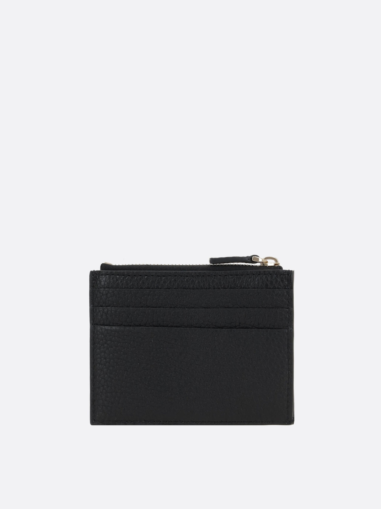 Rockstud Grainy Leather Card Case-VALENTINO GARAVANI-JOHN JULIA