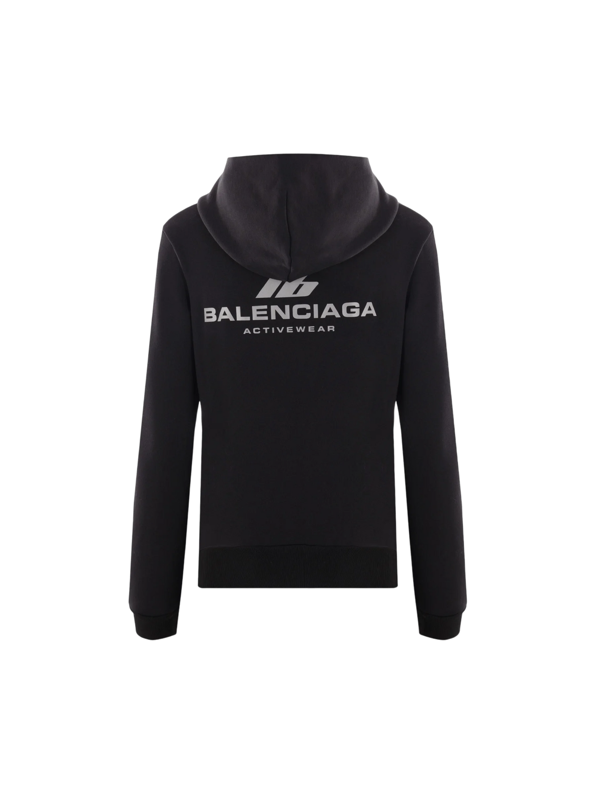 Activewear Jersey Full-zip Hoodie-BALENCIAGA-JOHN JULIA