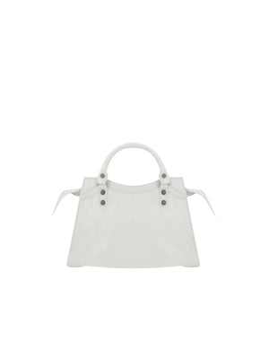 Arena Leather Neo Cagole Handbag-BALENCIAGA-JOHN JULIA