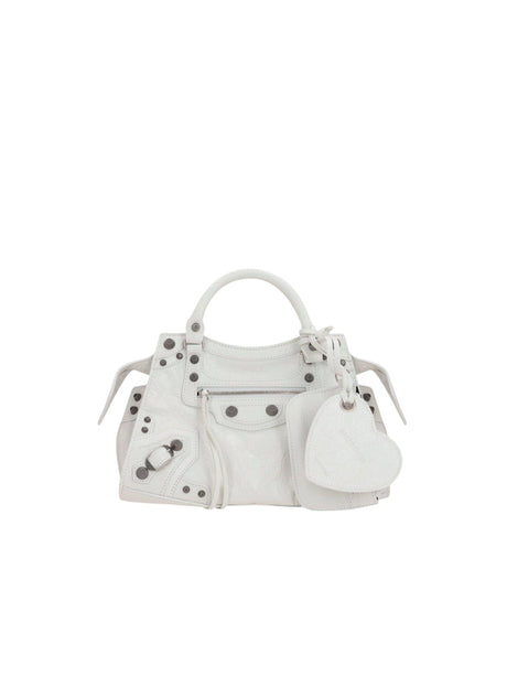 Arena Leather Neo Cagole Handbag-BALENCIAGA-JOHN JULIA