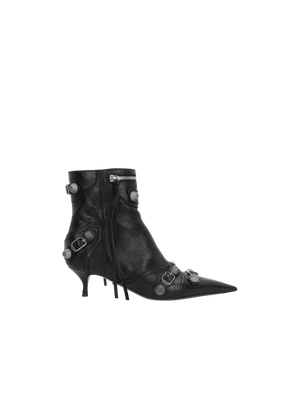 Cagole Ankle Boots in Arena Leather-BALENCIAGA-JOHN JULIA