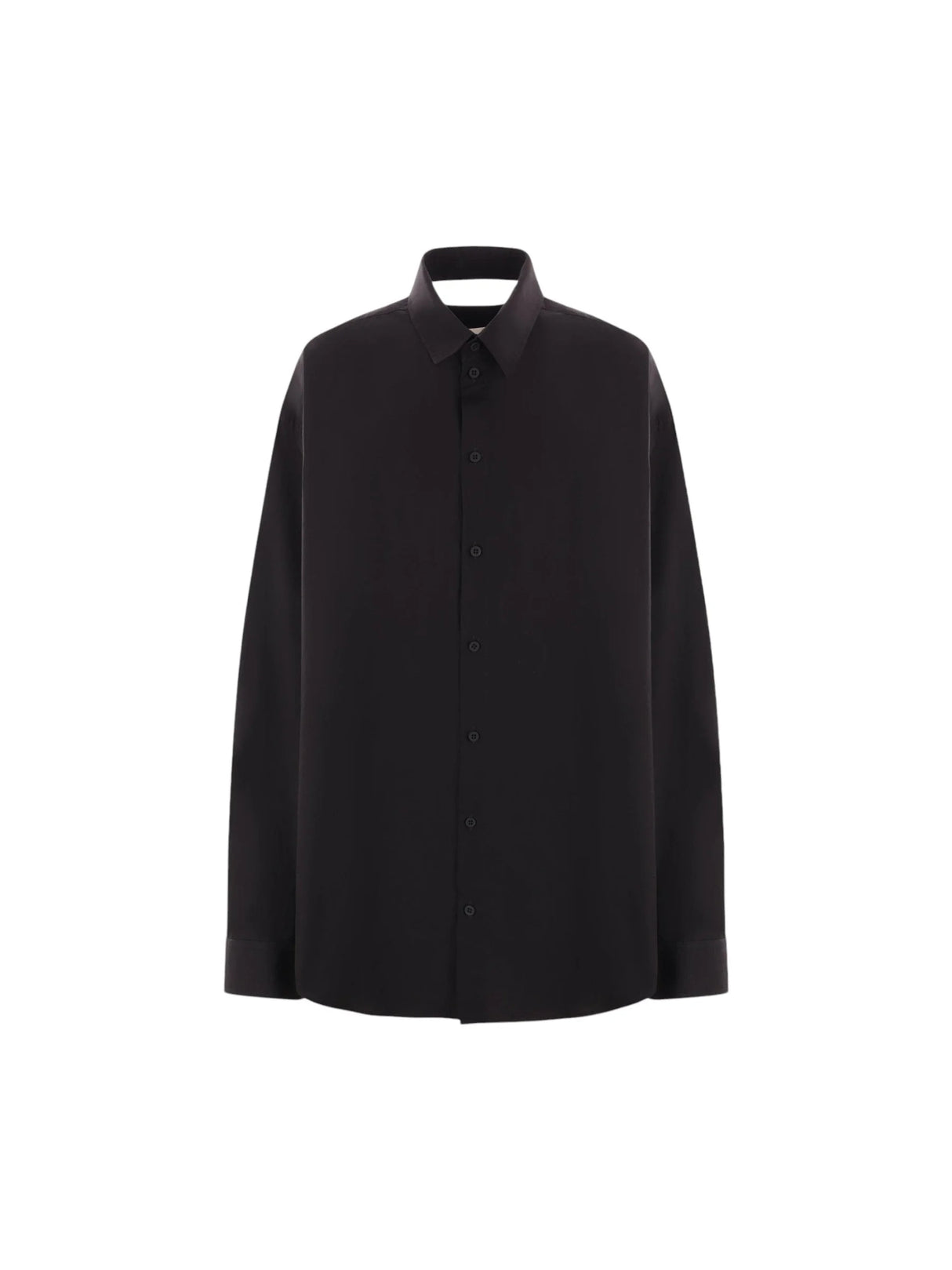 Cotton Poplin Shirt Dress-BALENCIAGA-JOHN JULIA