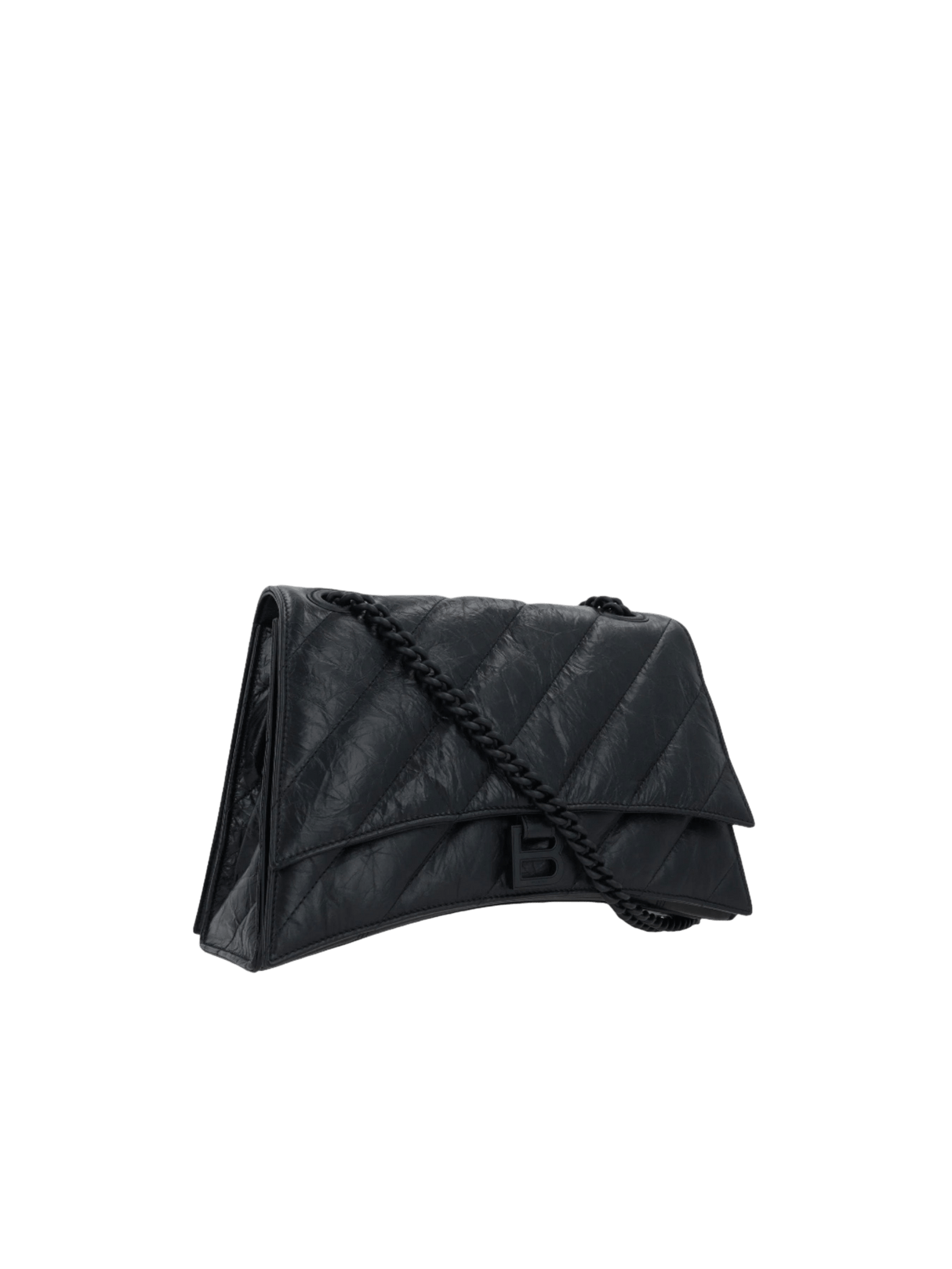 Crush Medium Quilted Shoulder Bag-BALENCIAGA-JOHN JULIA