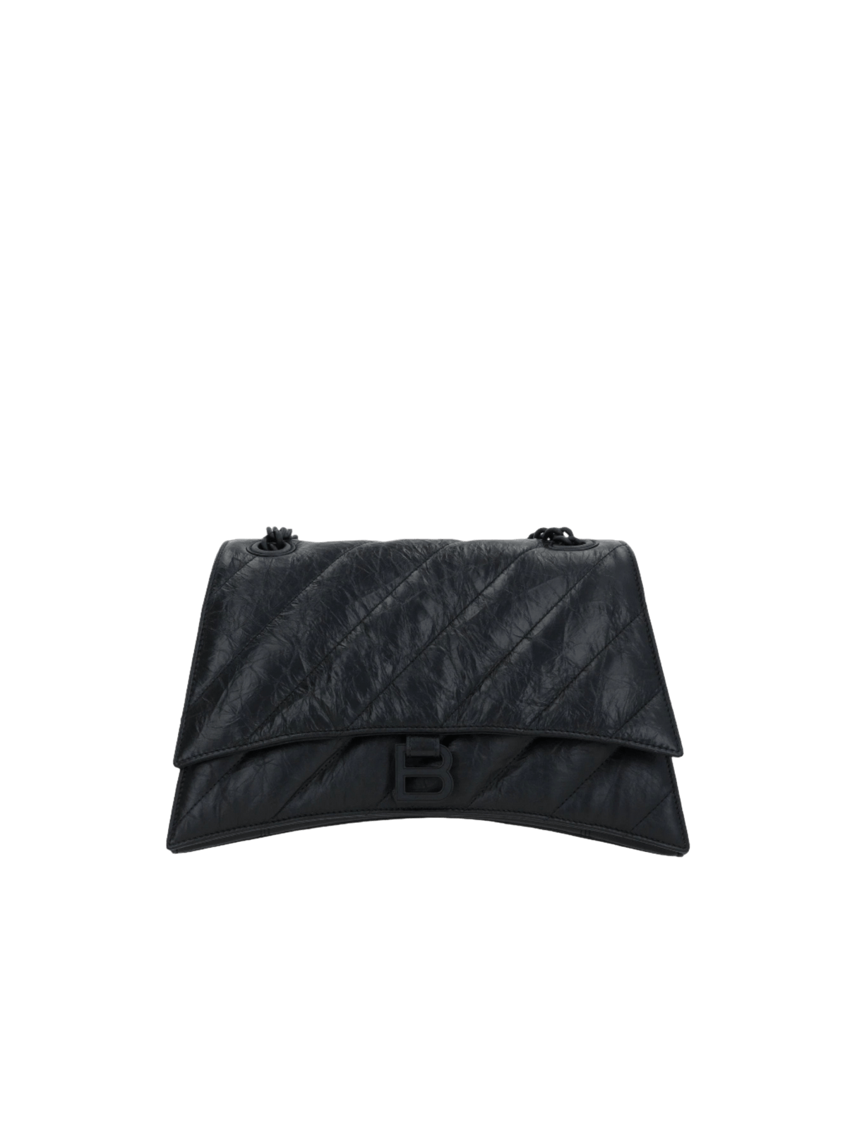 Crush Medium Quilted Shoulder Bag-BALENCIAGA-JOHN JULIA