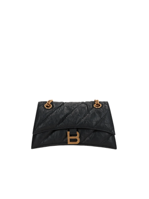 Crush Small Quilted Chain Bag-BALENCIAGA-JOHN JULIA