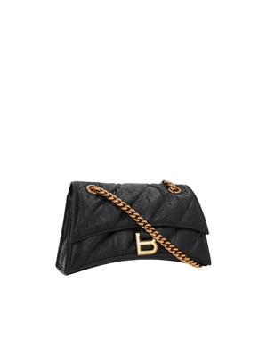 Crush Small Quilted Chain Bag-BALENCIAGA-JOHN JULIA