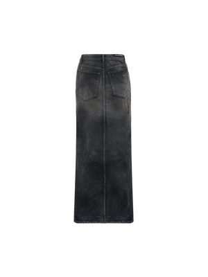 Denim Long Skirt-BALENCIAGA-JOHN JULIA