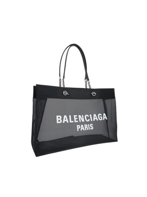 Duty Free Large Mesh Tote Bag-BALENCIAGA-JOHN JULIA