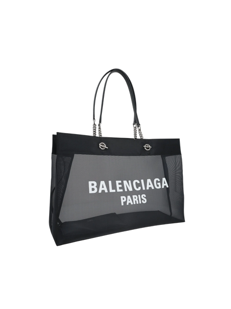 Duty Free Large Mesh Tote Bag-BALENCIAGA-JOHN JULIA