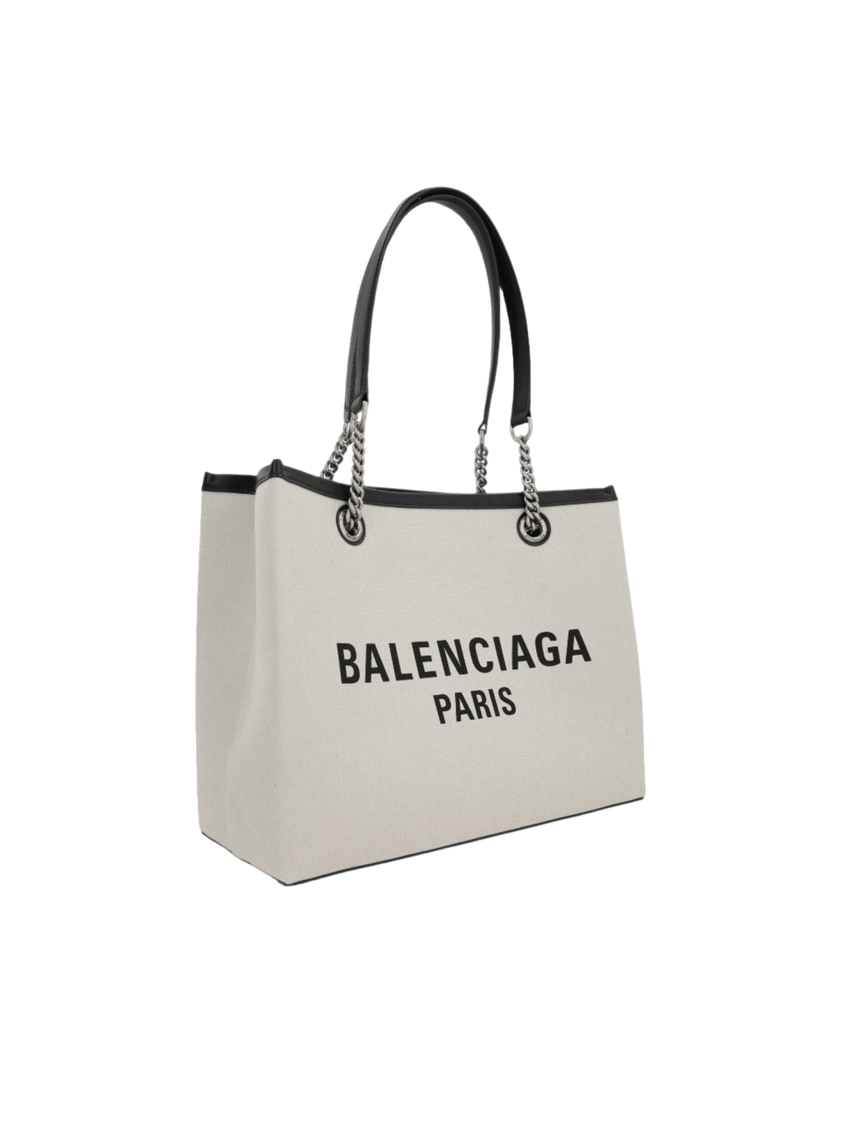 Duty Free Medium Canvas Tote Bag-BALENCIAGA-JOHN JULIA