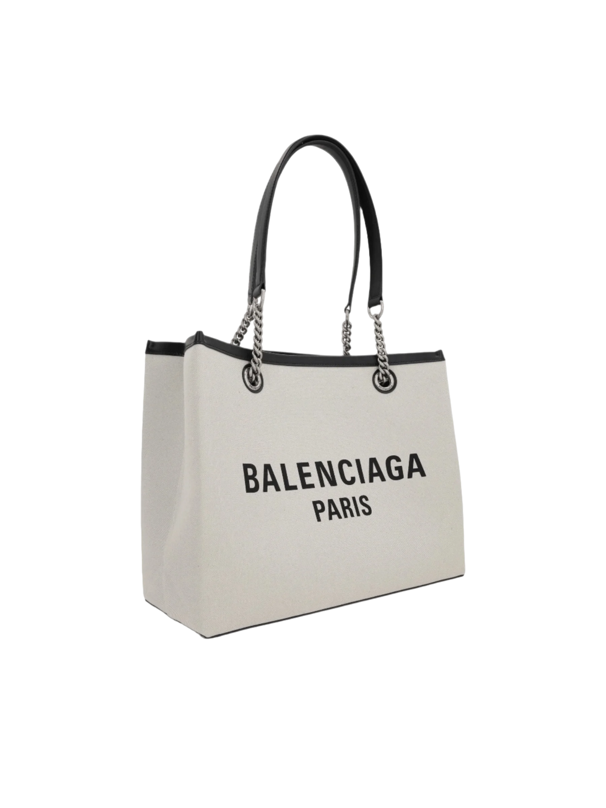 Duty Free Medium Canvas Tote Bag-BALENCIAGA-JOHN JULIA