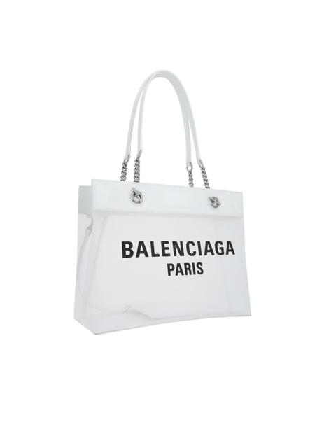 Duty Free Medium Mesh Tote Bag-BALENCIAGA-JOHN JULIA