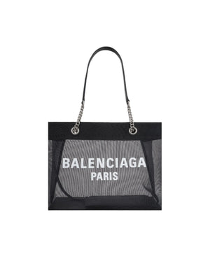 Duty Free Medium Mesh Tote Bag-BALENCIAGA-JOHN JULIA