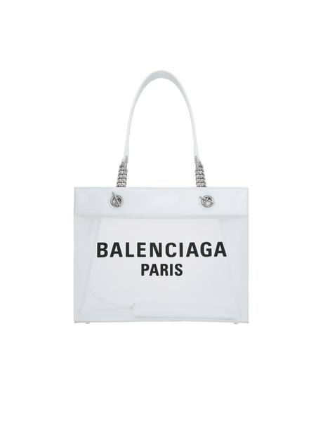 Duty Free Medium Mesh Tote Bag-BALENCIAGA-JOHN JULIA