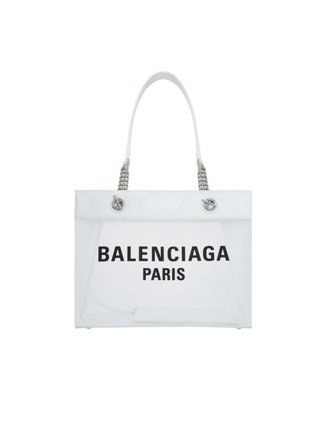 Duty Free Medium Mesh Tote Bag-BALENCIAGA-JOHN JULIA