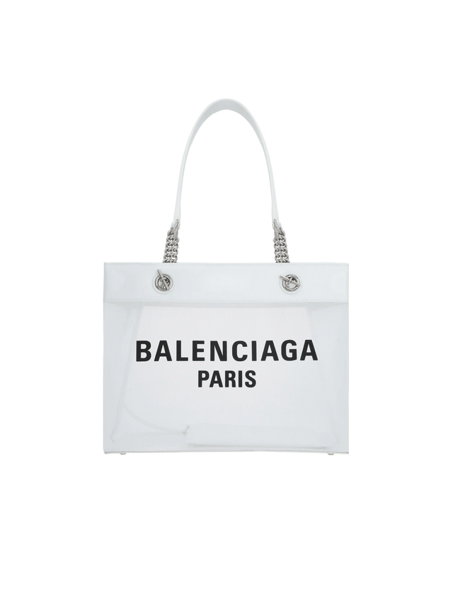 Duty Free Medium Mesh Tote Bag-BALENCIAGA-JOHN JULIA