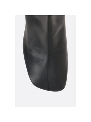 Duty Free Nappa Leather Ankle Boots-BALENCIAGA-JOHN JULIA