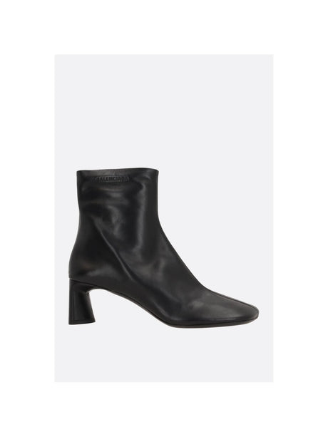 Duty Free Nappa Leather Ankle Boots-BALENCIAGA-JOHN JULIA