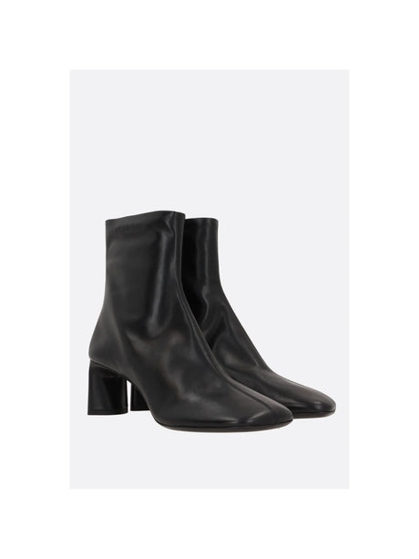 Duty Free Nappa Leather Ankle Boots-BALENCIAGA-JOHN JULIA