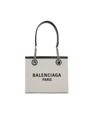 Duty Free Small Canvas Tote Bag-BALENCIAGA-JOHN JULIA