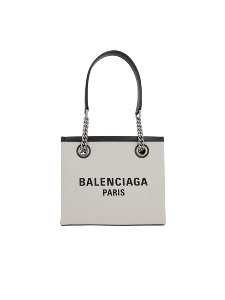 Duty Free Small Canvas Tote Bag-BALENCIAGA-JOHN JULIA