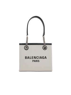 Duty Free Small Canvas Tote Bag-BALENCIAGA-JOHN JULIA