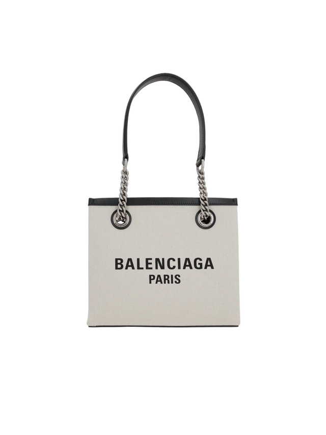 Duty Free Small Canvas Tote Bag-BALENCIAGA-JOHN JULIA