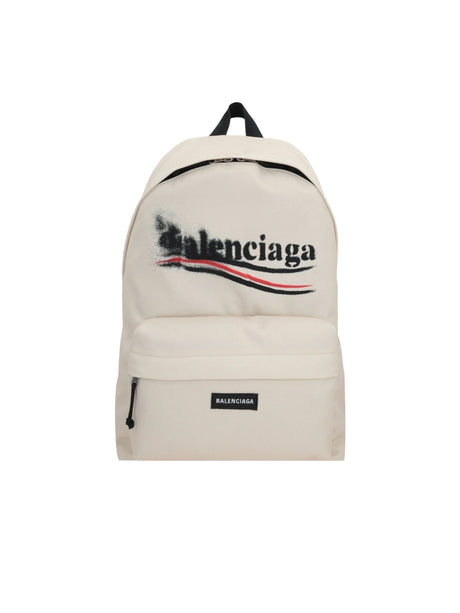 Explorer Recycled Nylon Backpack-BALENCIAGA-JOHN JULIA