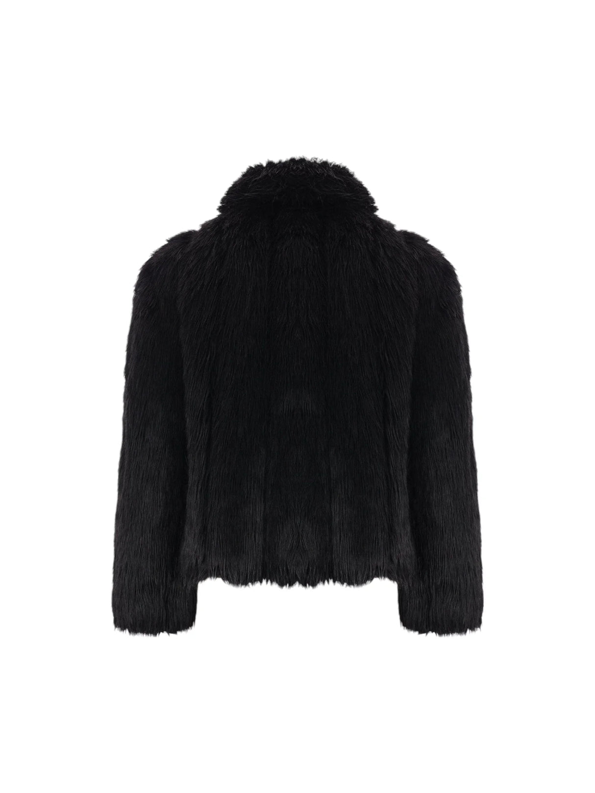 Faux Fur Shrunk Jacket-BALENCIAGA-JOHN JULIA