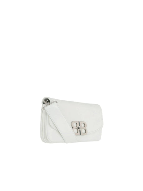 Flap BB Soft Small Leather Shoulder Bag-BALENCIAGA-JOHN JULIA