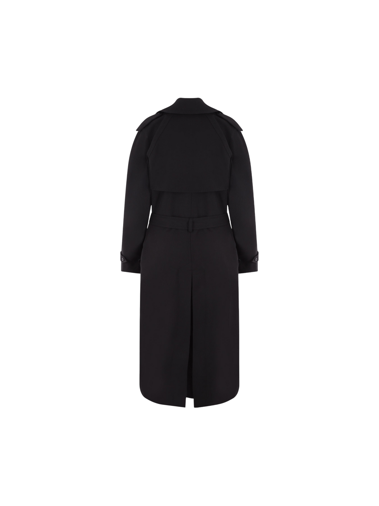 Gabardine Hourglass-shaped Oversized Trench Coat-BALENCIAGA-JOHN JULIA