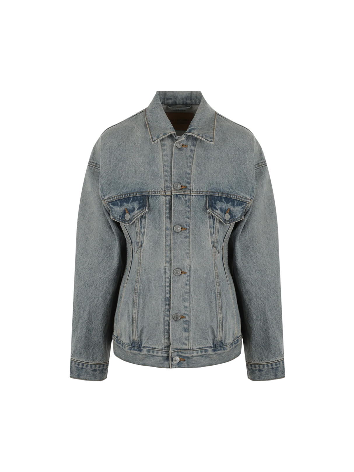 Hourglass Denim Jacket-Balenciaga-JOHN JULIA