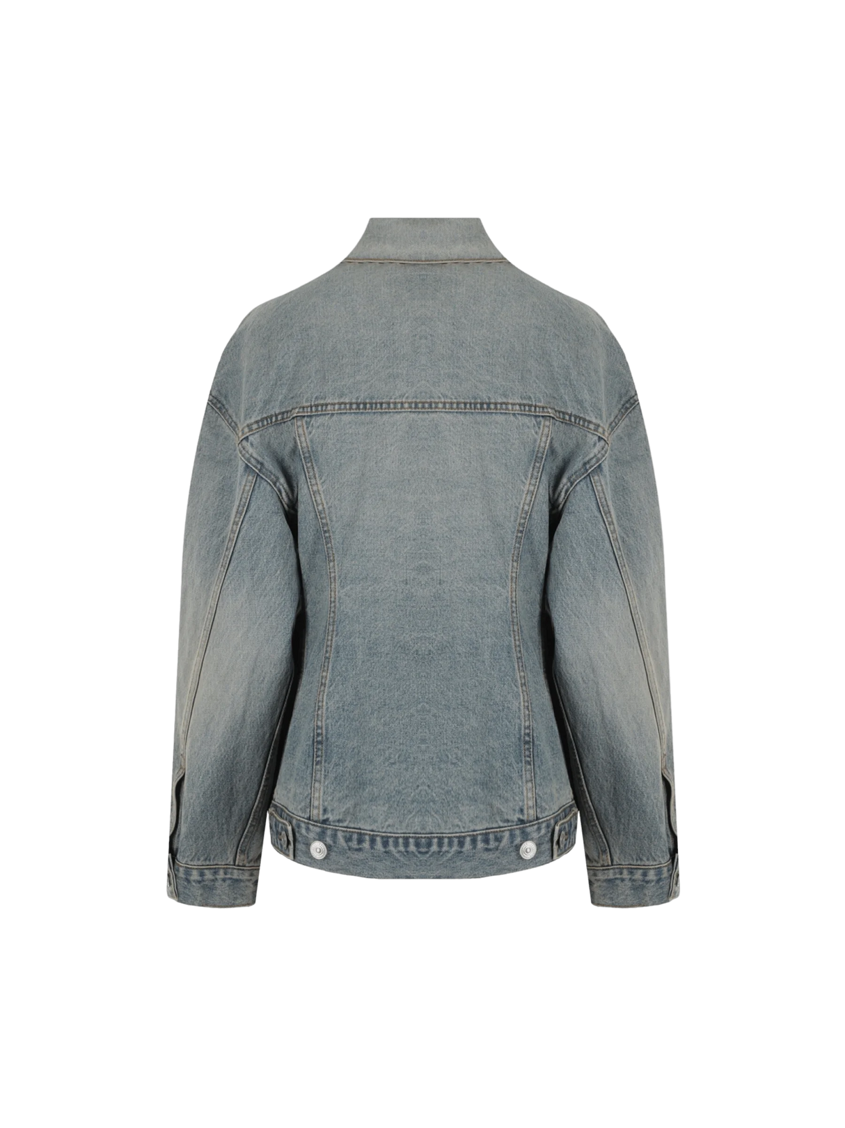 Hourglass Denim Jacket-Balenciaga-JOHN JULIA