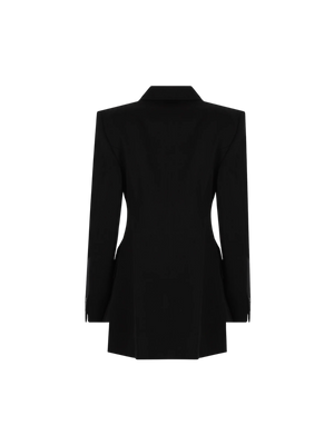 Hourglass Double-Breasted Jacket-Balenciaga-JOHN JULIA