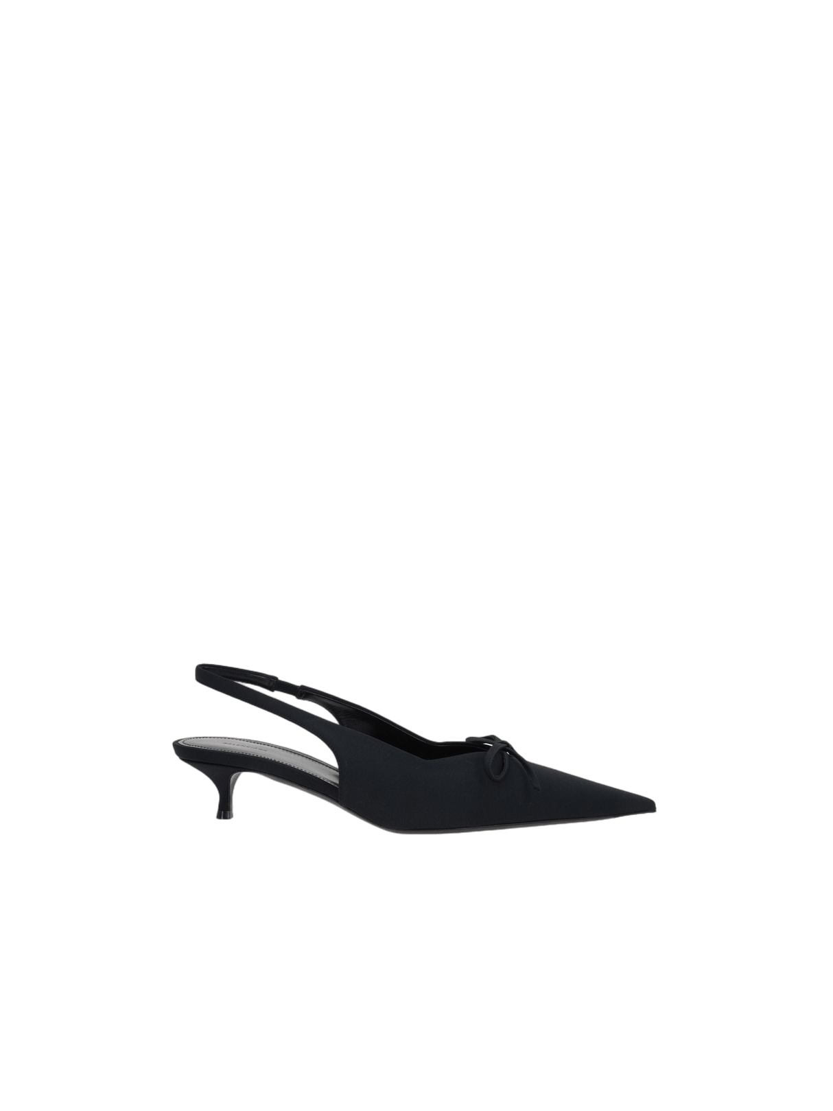 Knife Bow Spandex Slingbacks-BALENCIAGA-JOHN JULIA