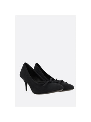 Leopold Worn-Out Satin Pumps-BALENCIAGA-JOHN JULIA