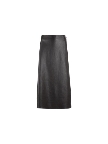 BALENCIAGA-Nappa A-line Skirt-JOHN JULIA