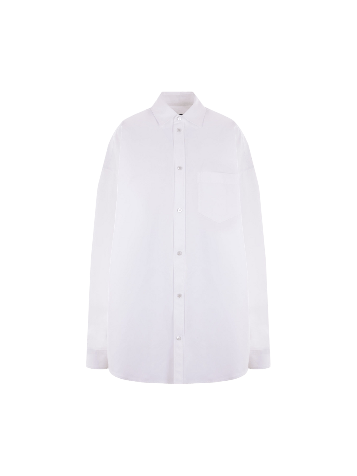 Oversize Poplin Overshirt-BALENCIAGA-JOHN JULIA