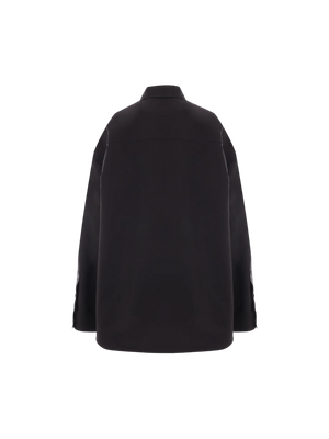 Oversize Poplin Overshirt-BALENCIAGA-JOHN JULIA