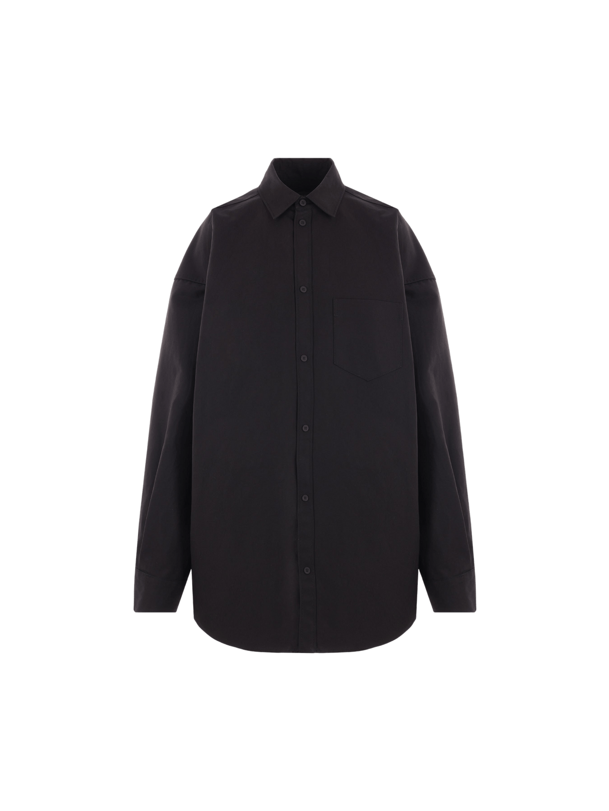 Oversize Poplin Overshirt-BALENCIAGA-JOHN JULIA