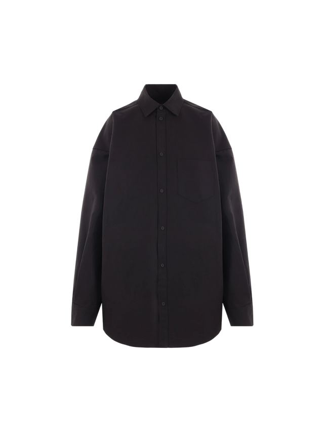 Oversize Poplin Overshirt-BALENCIAGA-JOHN JULIA