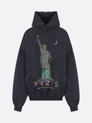 Paris Liberty Oversized Hoodie-BALENCIAGA-JOHN JULIA