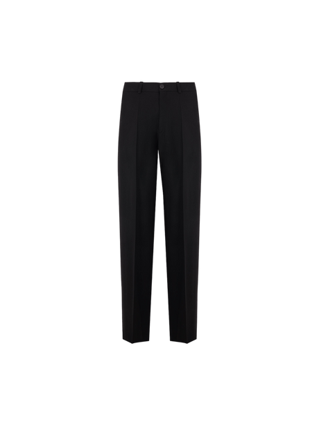 Regenerative Twill Oversized Pants-BALENCIAGA-JOHN JULIA